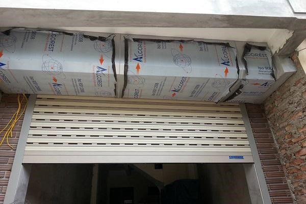 cách thi công cửa cuốn  cách thi công cửa cuốn