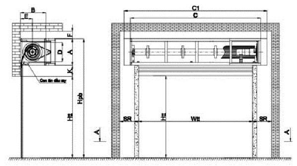 Quy trình thi công cửa cuốn Quy trình thi công cửa cuốn