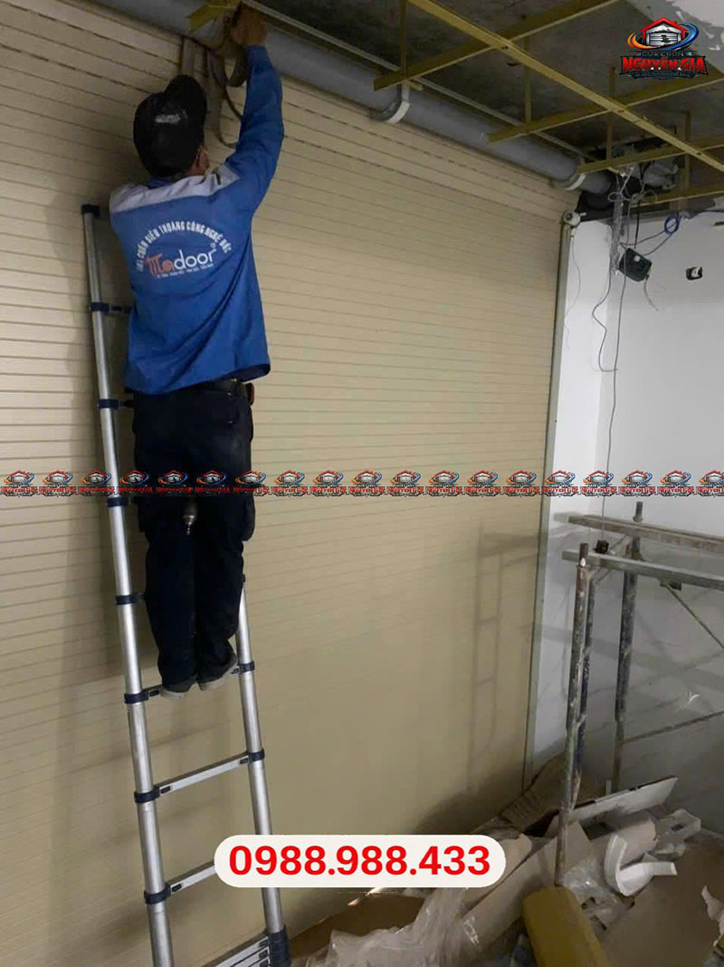 Quy trình sửa chữa cửa cuốn tại Cái Răng của Cửa Cuốn Nguyễn Gia