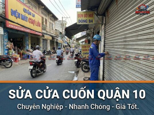 Sửa Cửa Cuốn Quận 10