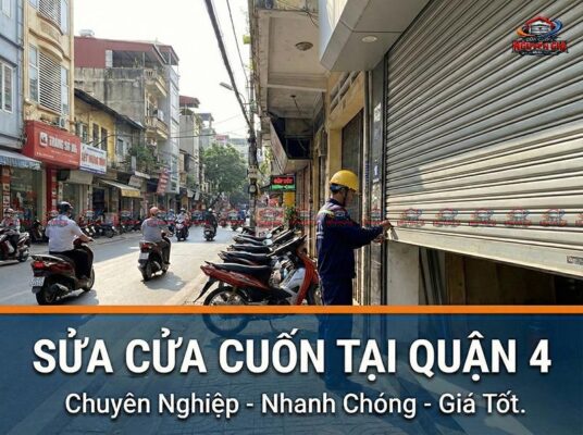 Sửa Cửa Cuốn Quận 4