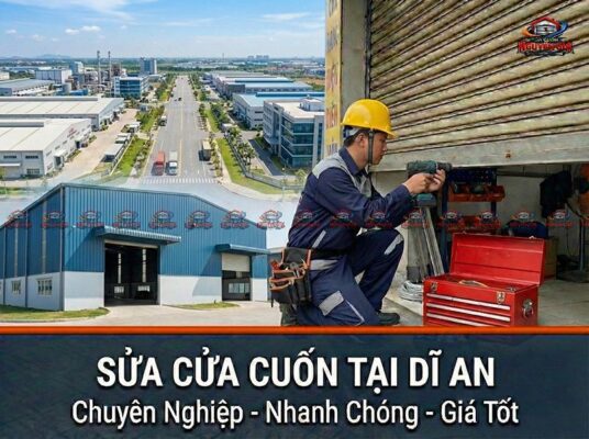 Sửa Cửa Cuốn Tại Dĩ An
