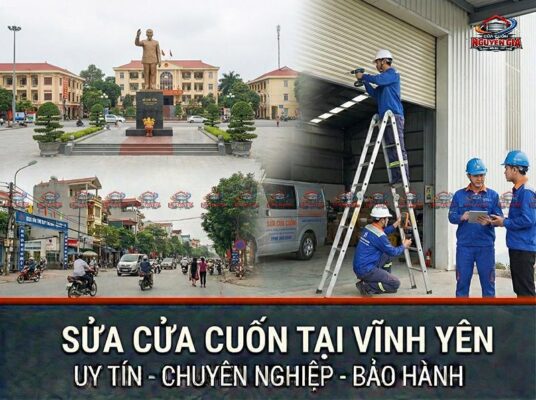 Sửa Cửa Cuốn Tại Vĩnh Yên