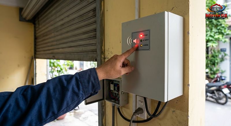 Đèn LED chuyển sang màu đỏ kèm tiếng bíp là tín hiệu cảnh báo hệ thống sạc đang gặp sự cố nghiêm trọng