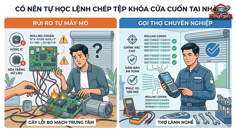 Thao tác sai trên hệ thống mã nhảy có thể gây lỗi hộp điều khiển trung tâm, tốn kém chi phí sửa chữa