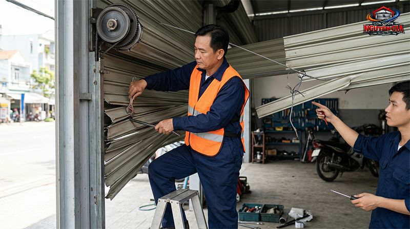 Xử lý sự cố kẹt nan nhanh chóng giúp ngăn ngừa hỏng hóc lây lan sang hệ thống motor đắt tiền