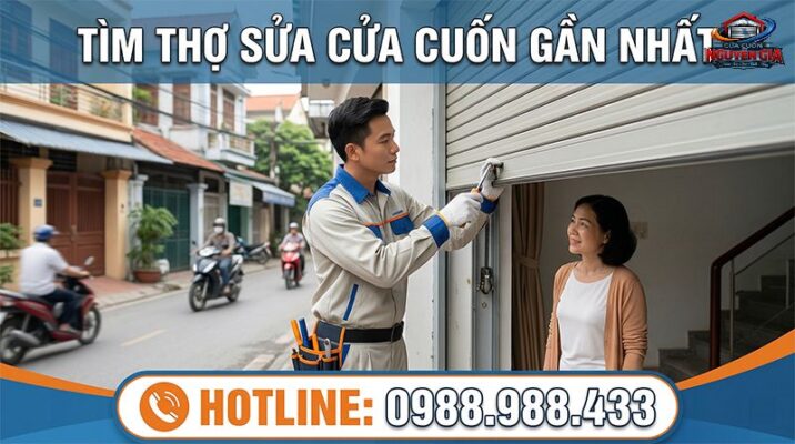 Đội ngũ thợ sửa cửa cuốn Nguyễn Gia túc trực 24/7, sẵn sàng có mặt xử lý mọi sự cố khẩn cấp tại nhà